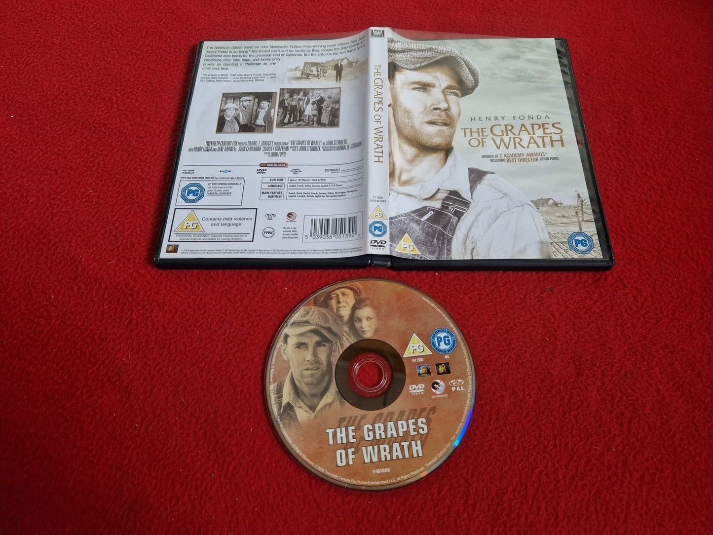 THE GRAPES OF WRATH DVD