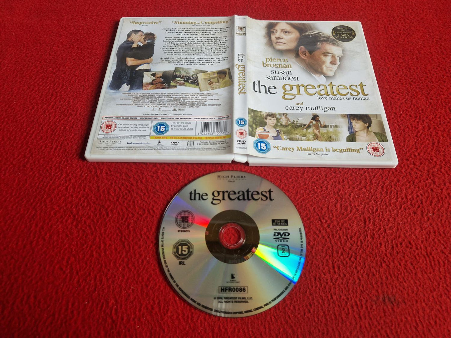 THE GREATEST DVD