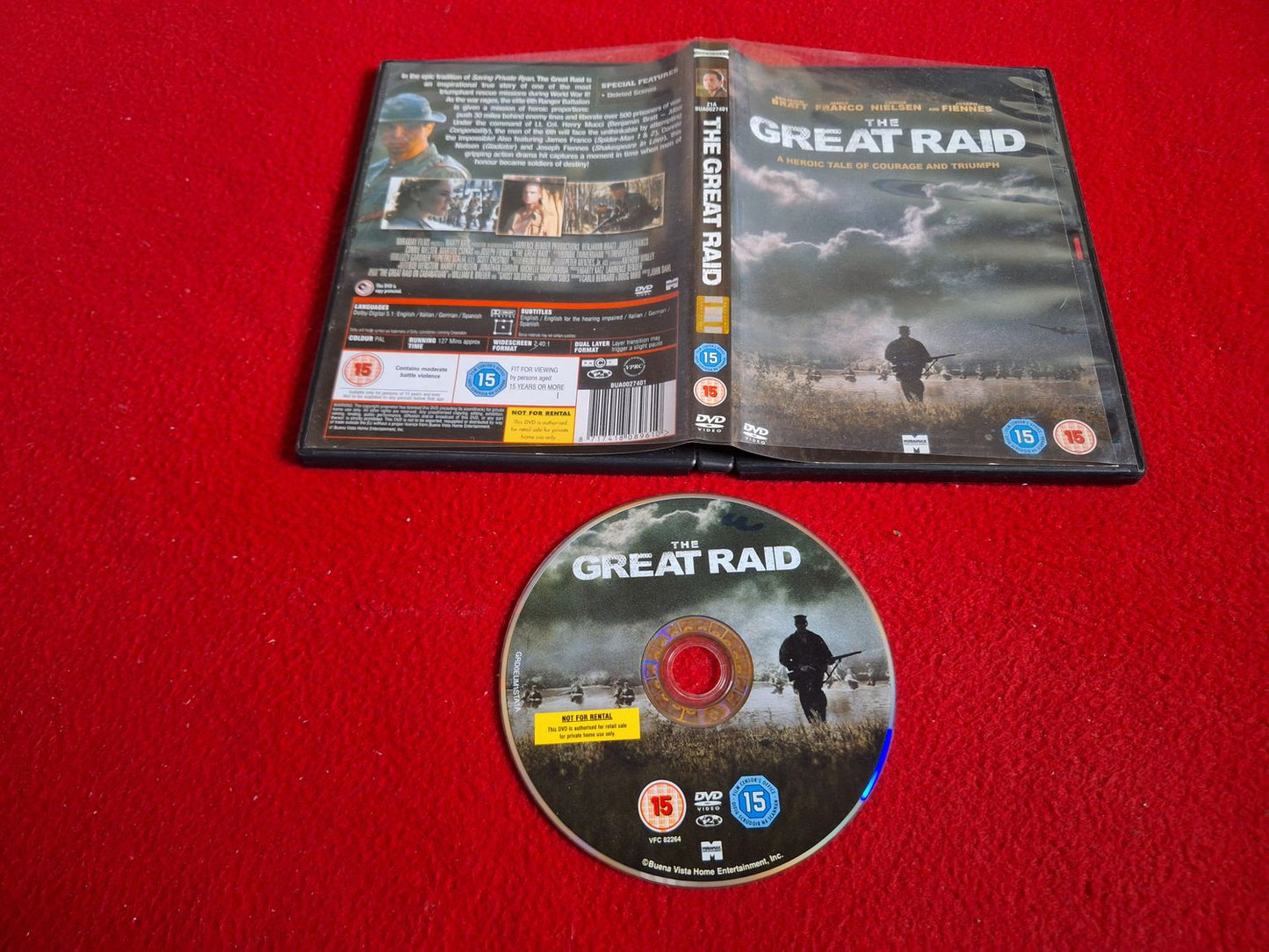 THE GREAT RAID DVD