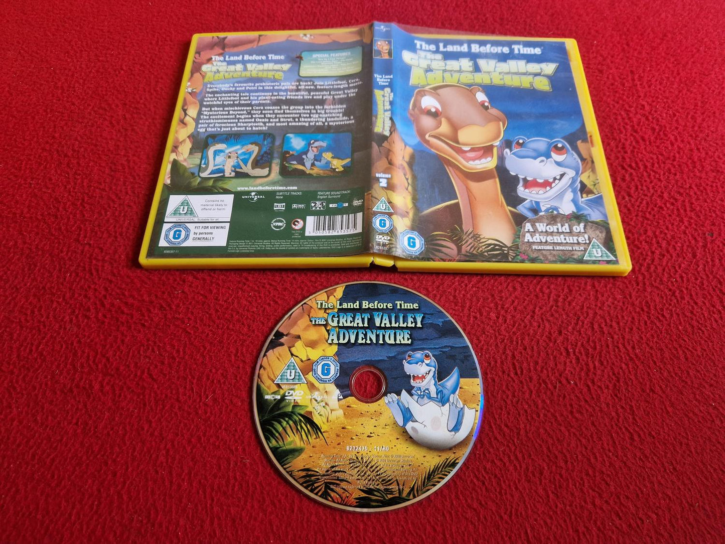 THE GREAT VALLEY ADVENTURE DVD