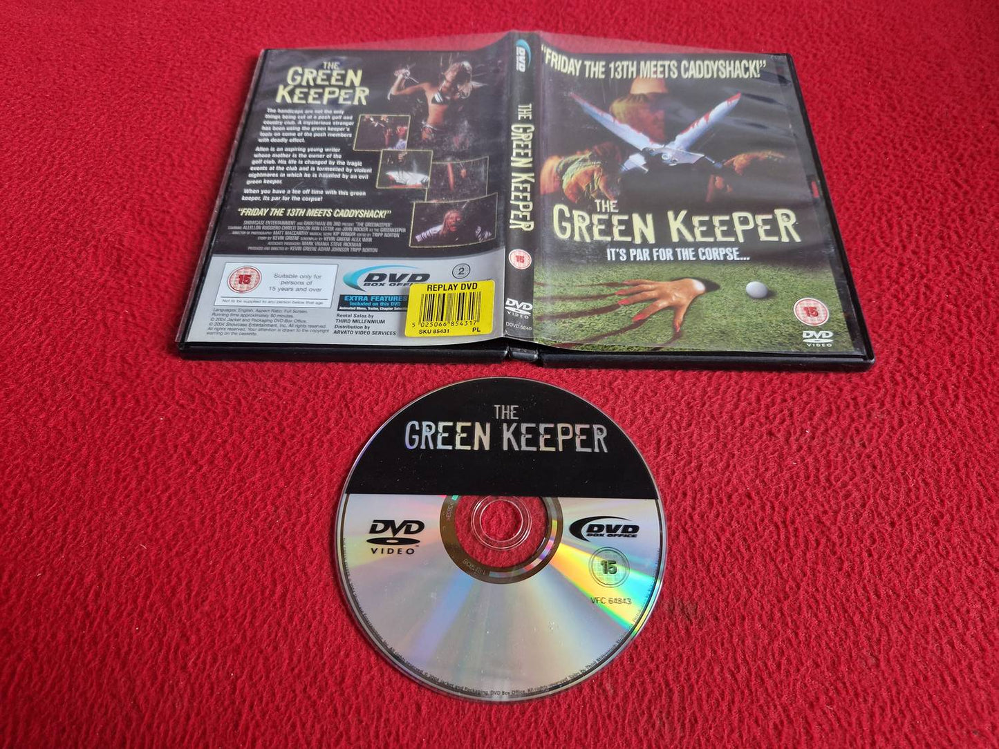 THE GREEN KEEPER DVD