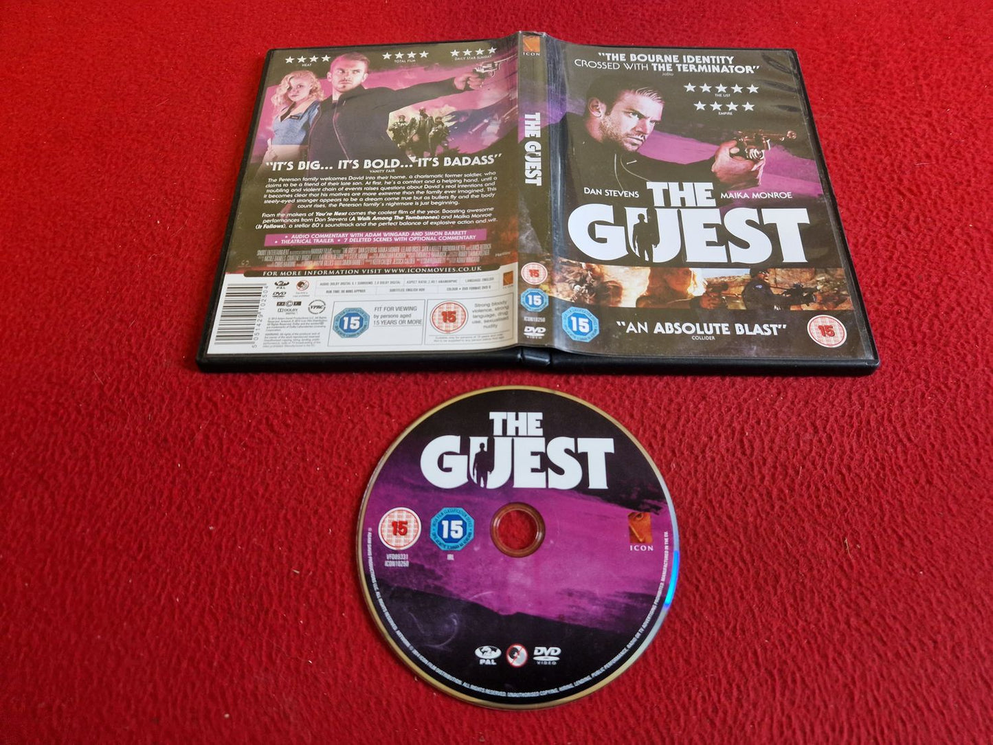 THE GUEST DVD