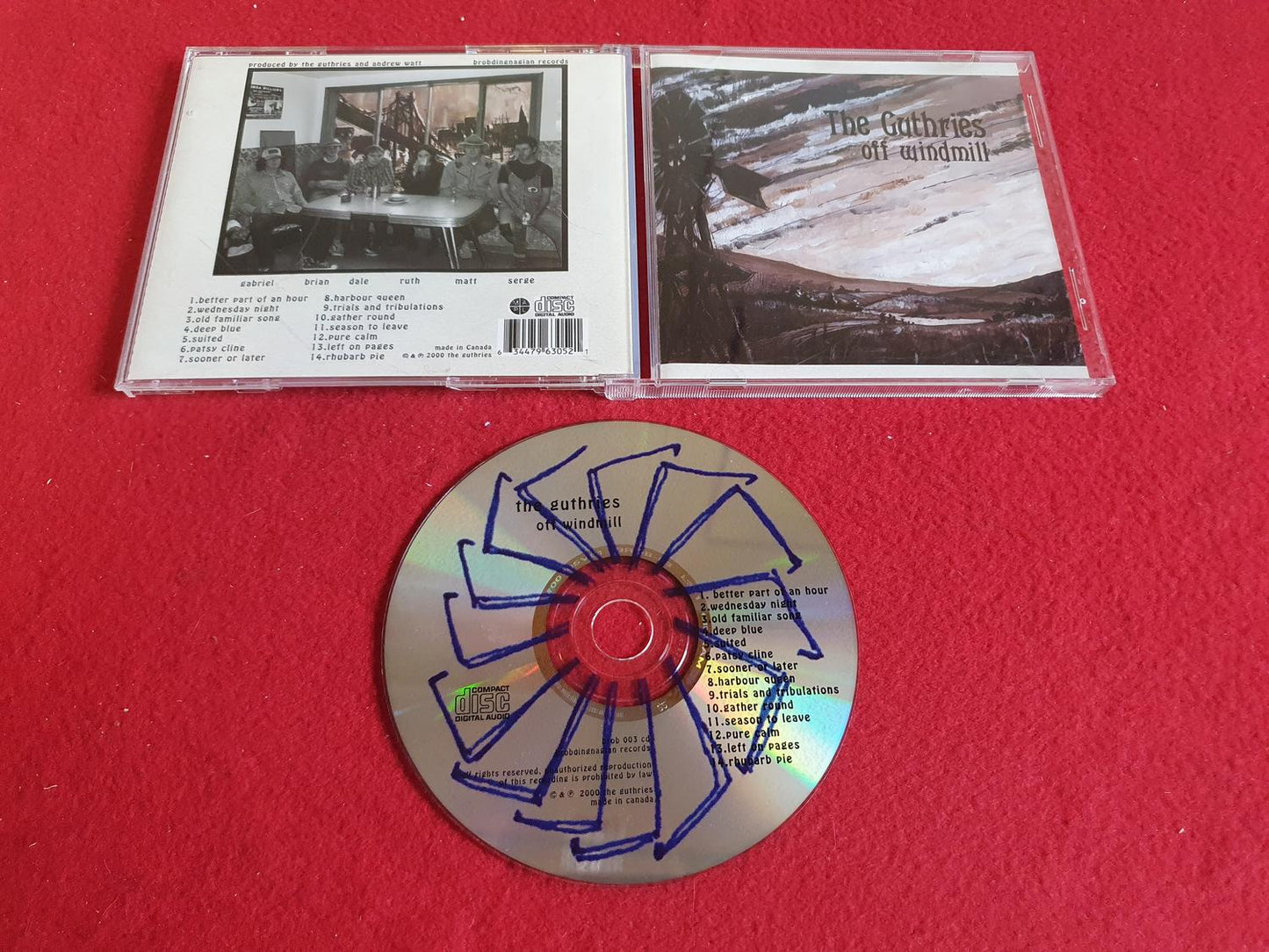 THE GUTHRIES OFF WINDMILL till CD