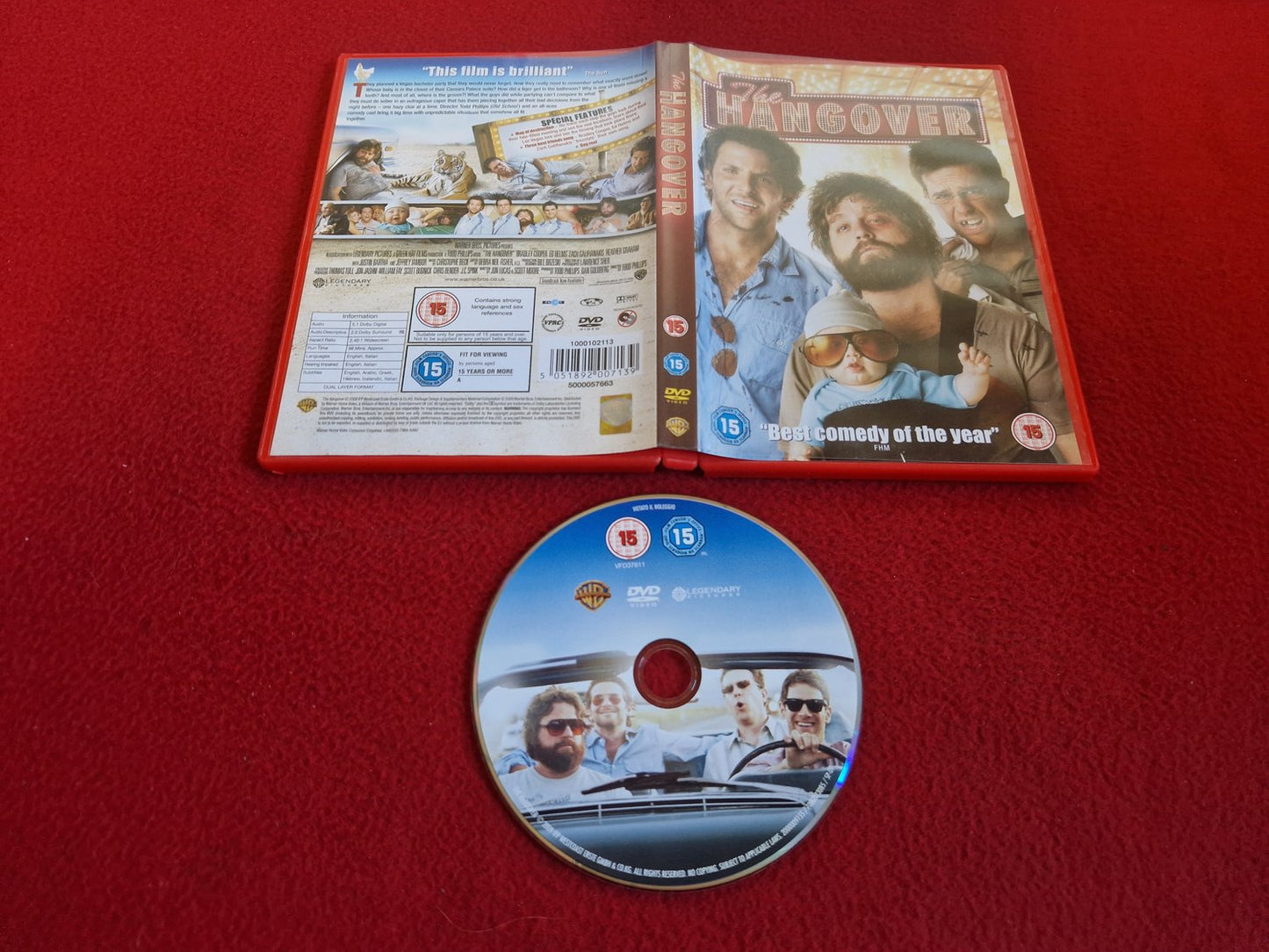 THE HANGOVER DVD