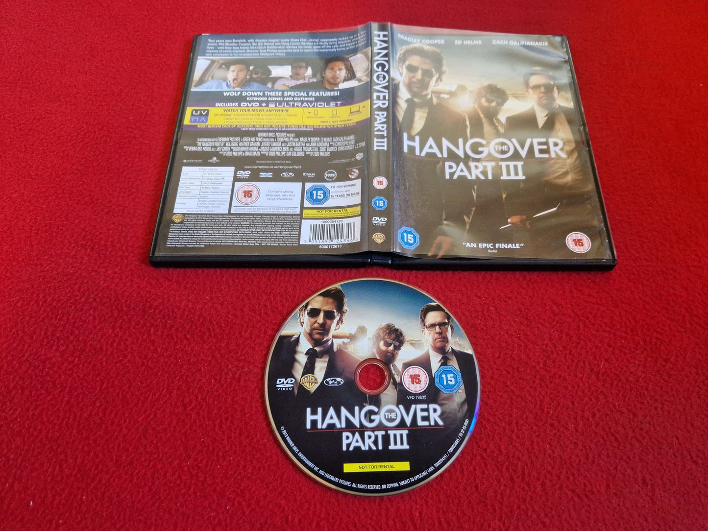 THE HANGOVER PART 3 DVD