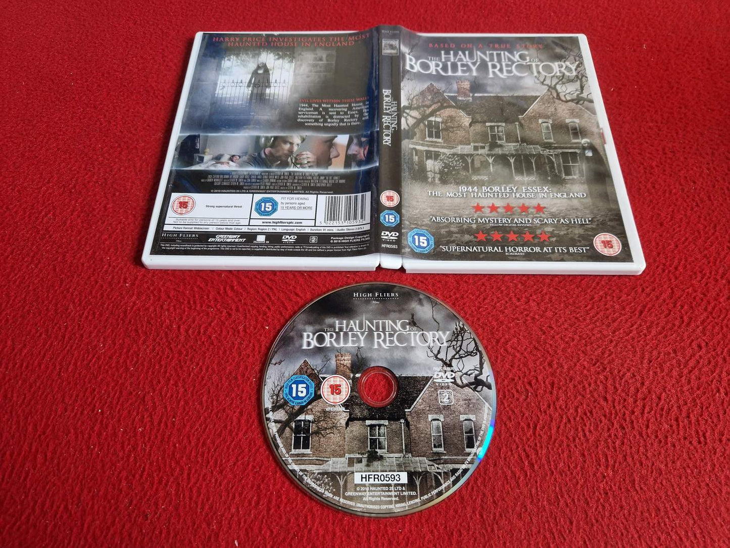 THE HAUNTING OF BORLEY RECTORY DVD