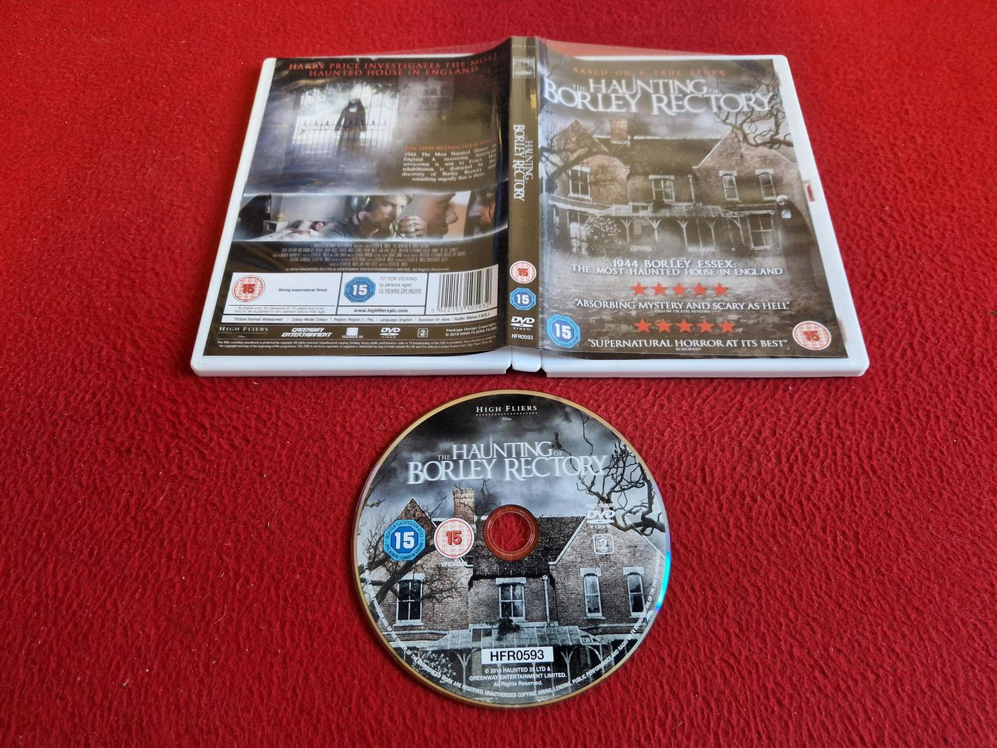 THE HAUNTING OF BORLEY RECTORY DVD