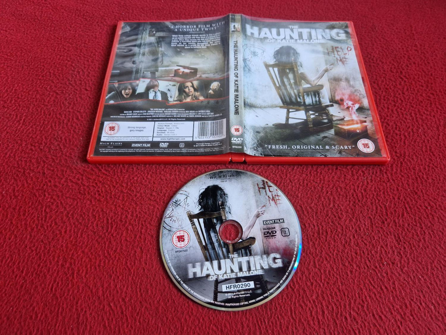 THE HAUNTING OF KATIE MALONE DVD