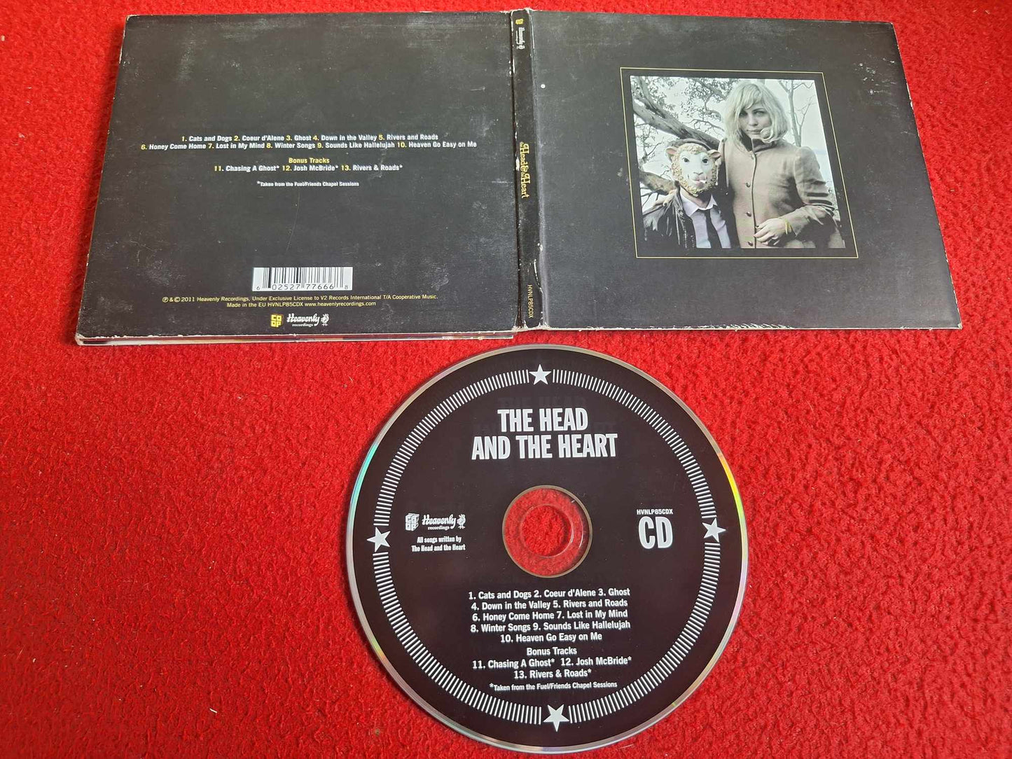 THE HEAD AND THE HEART - THE HEAD AND THE HEART CD