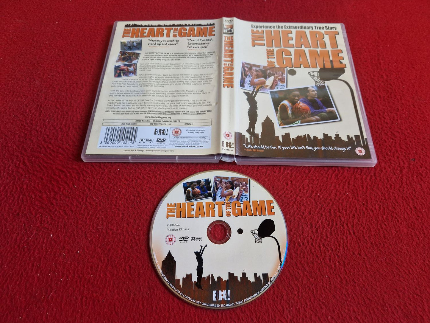 THE HEART OF THE GAME DVD