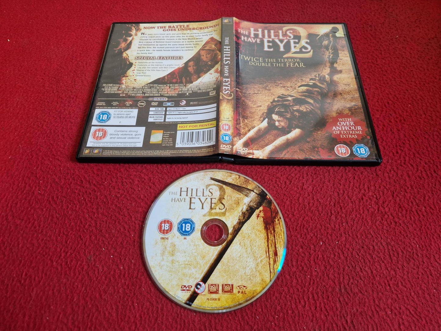 THE HILLS HAVE EYES 2 DVD
