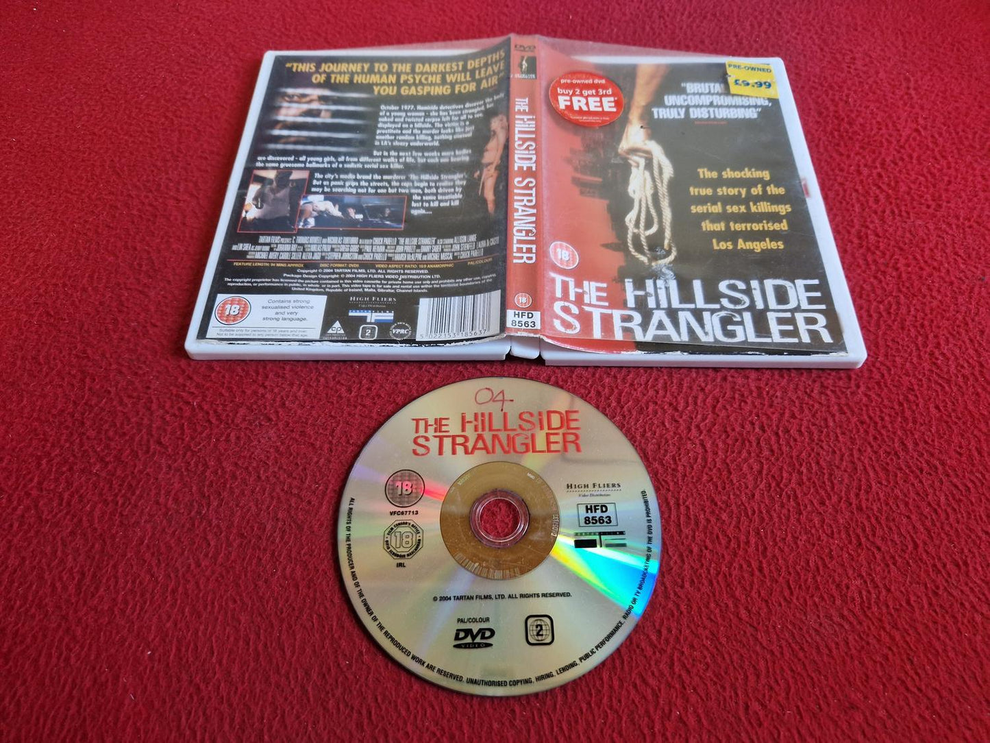 THE HILLSIDE STRANGLER DVD
