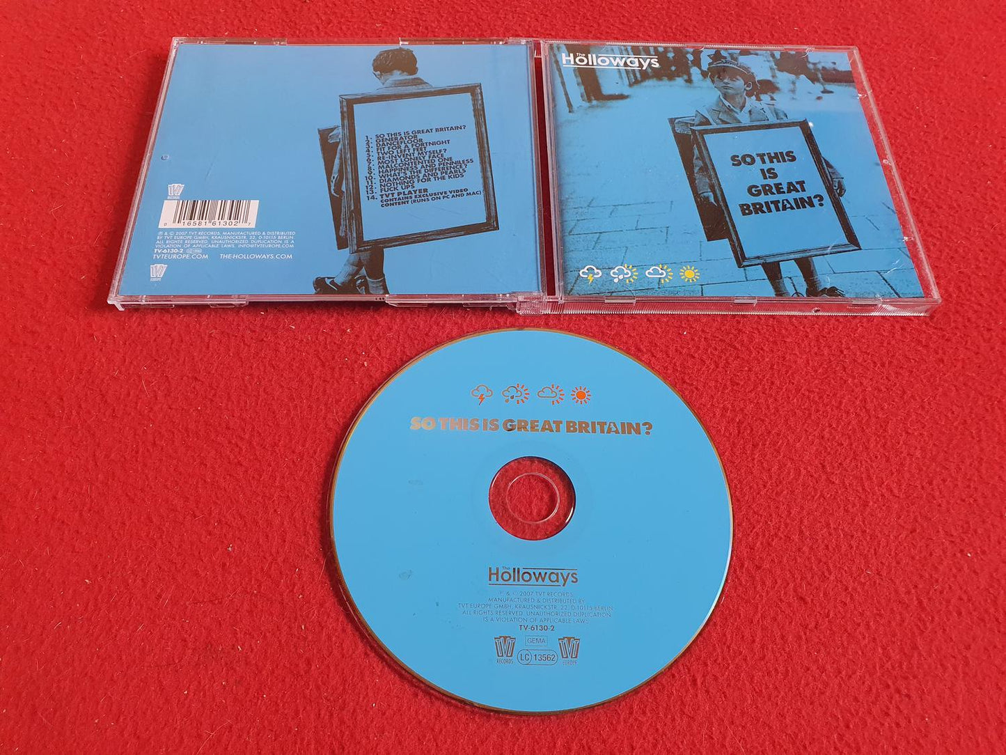 THE HOLLOWAYS SO THIS IS GREAT BRITAIN till CD