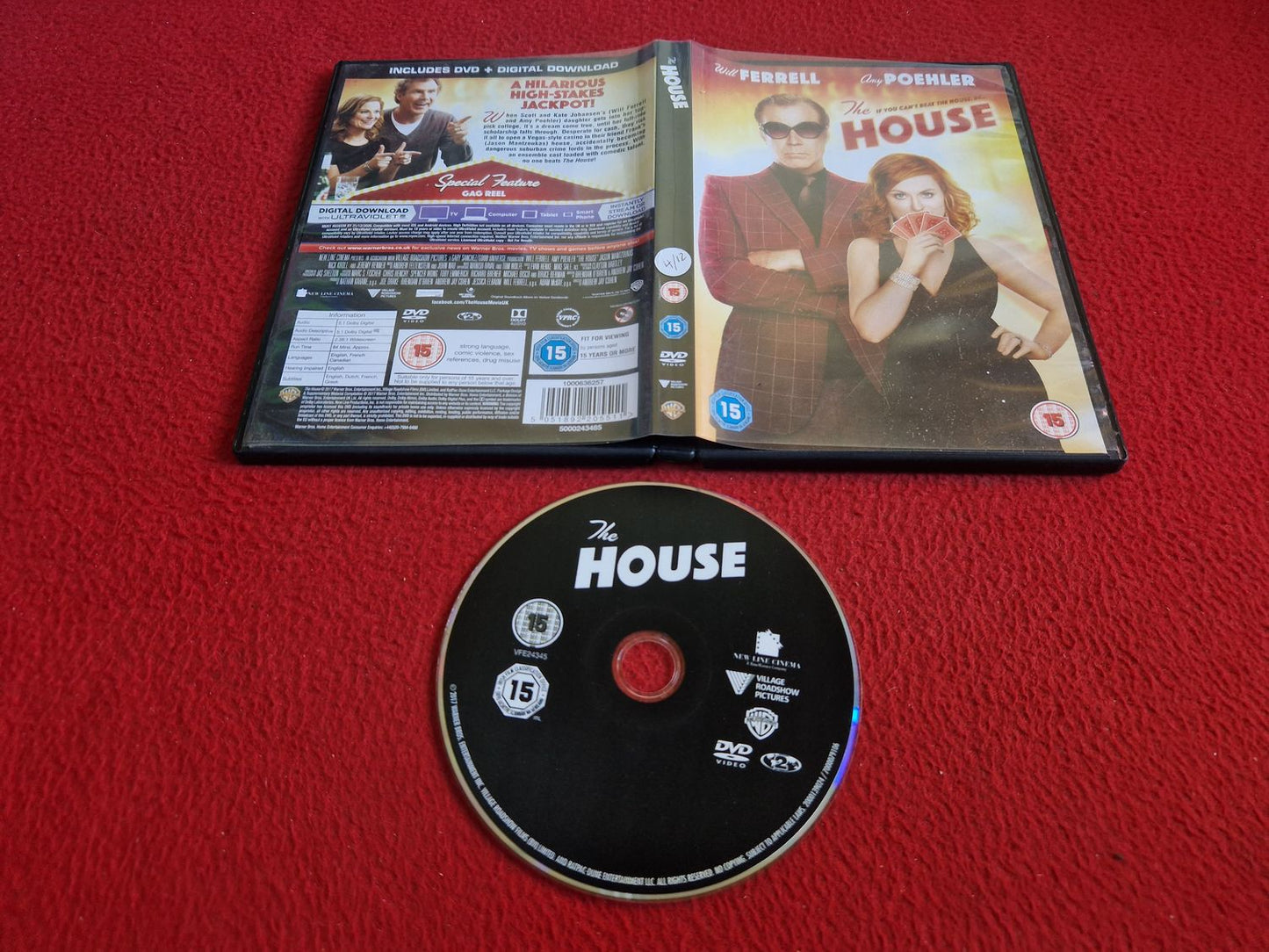 THE HOUSE DVD