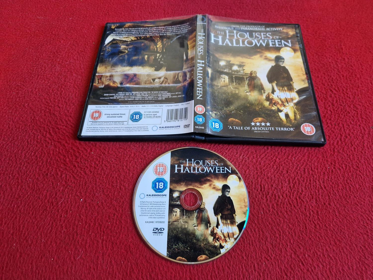 THE HOUSES OF HALLOWEEN DVD