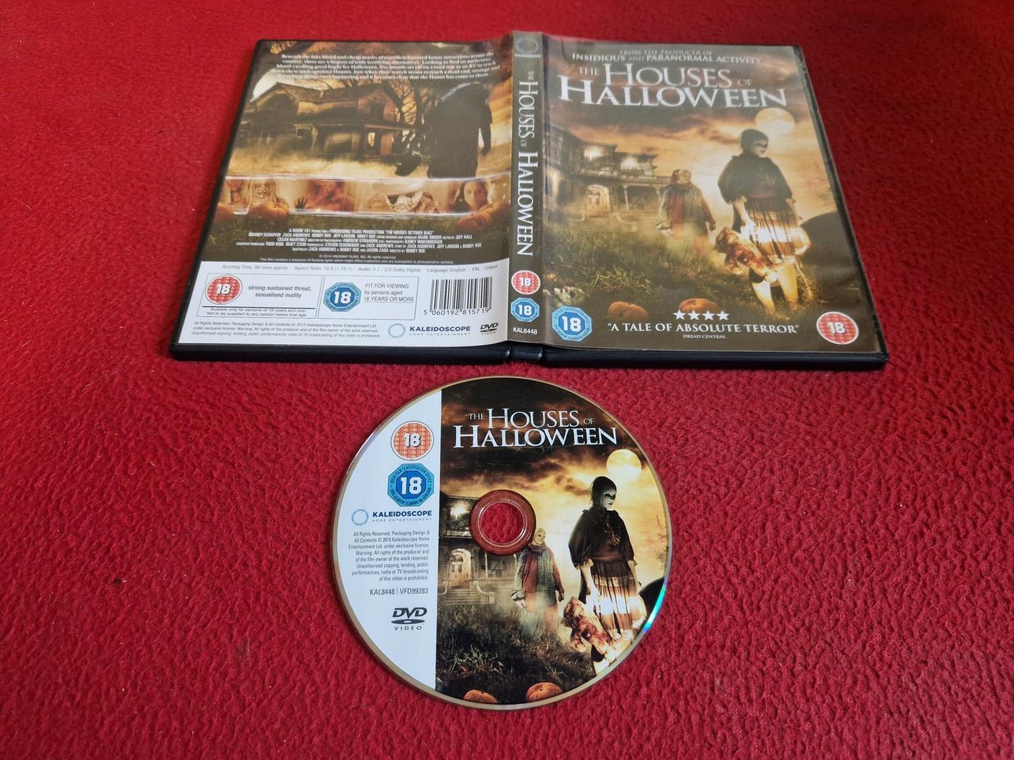 THE HOUSES OF HALLOWEEN DVD