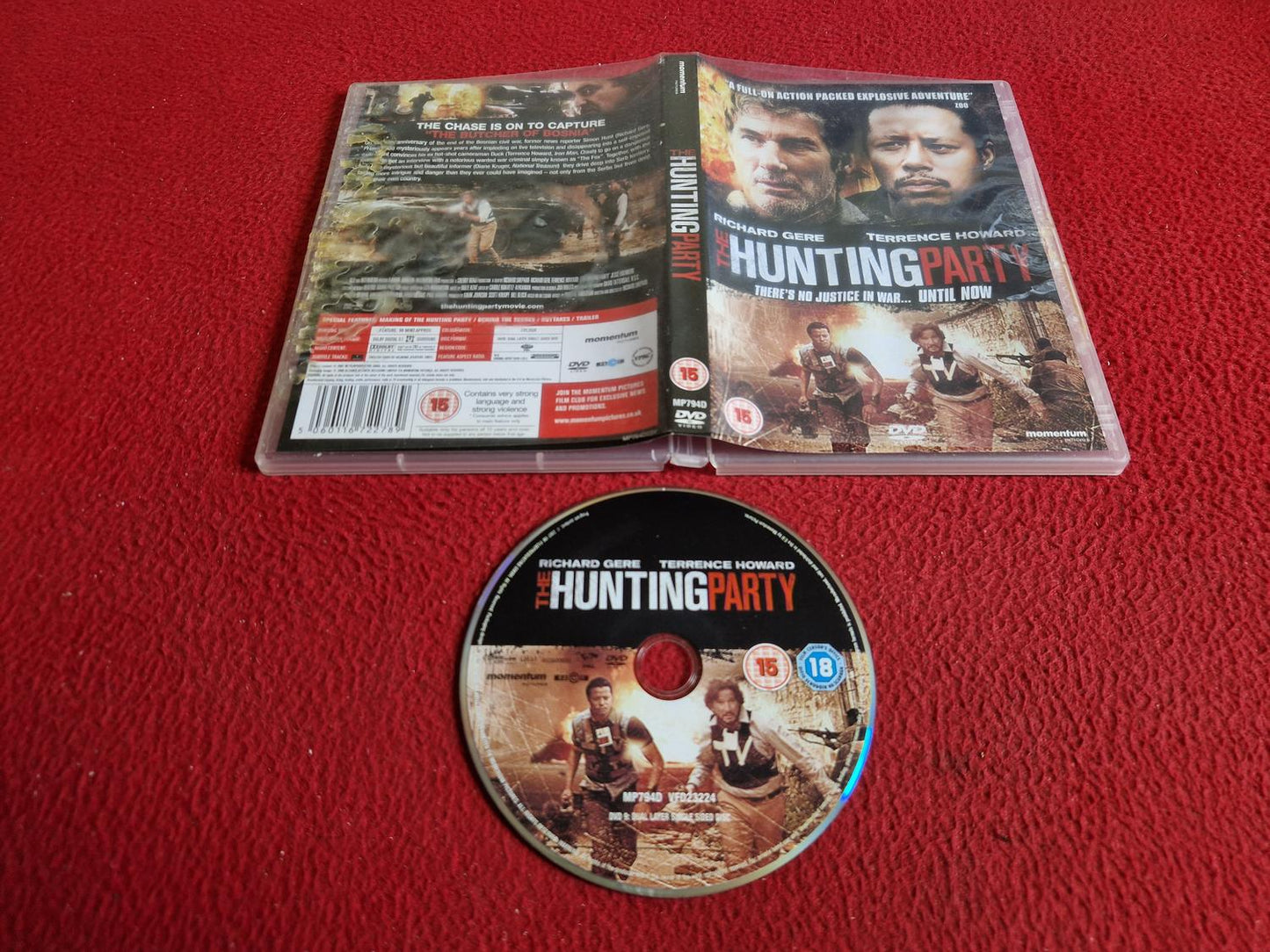 THE HUNTING PARTY DVD