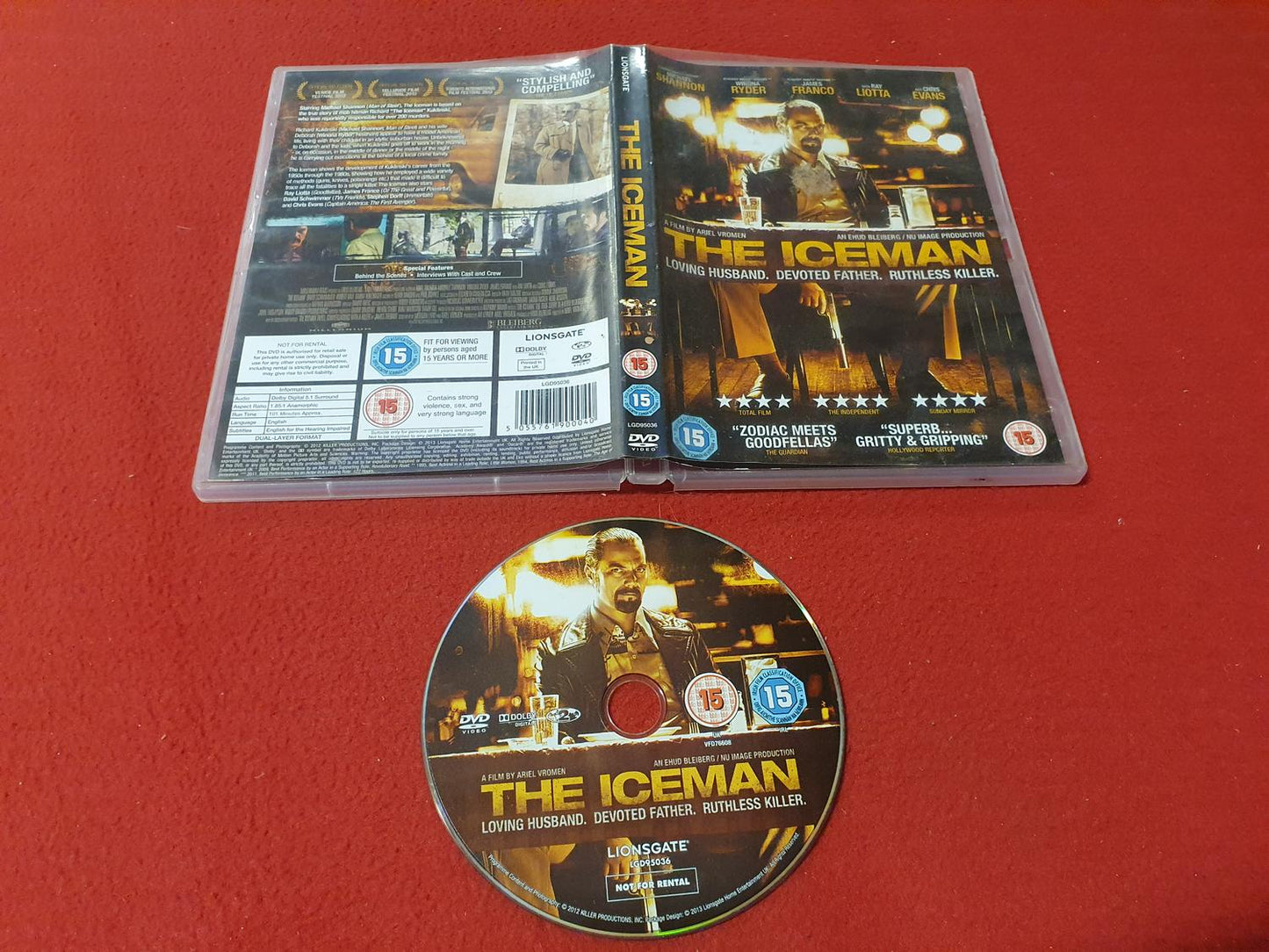THE ICEMAN till DVD