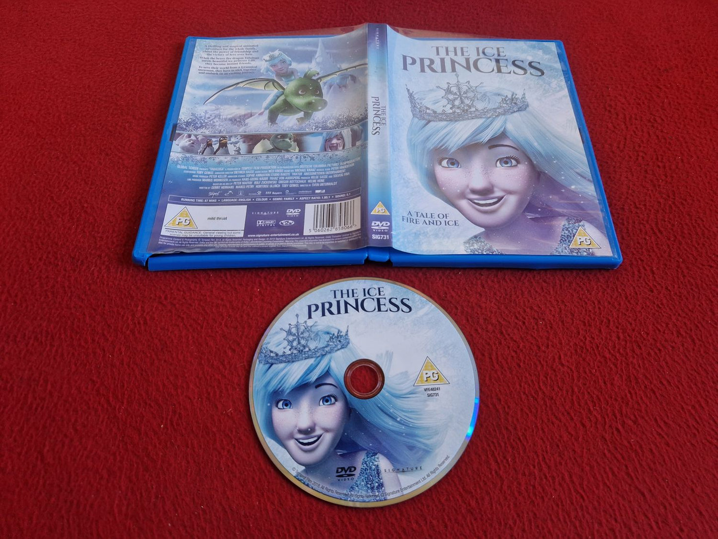THE ICE PRINCESS DVD