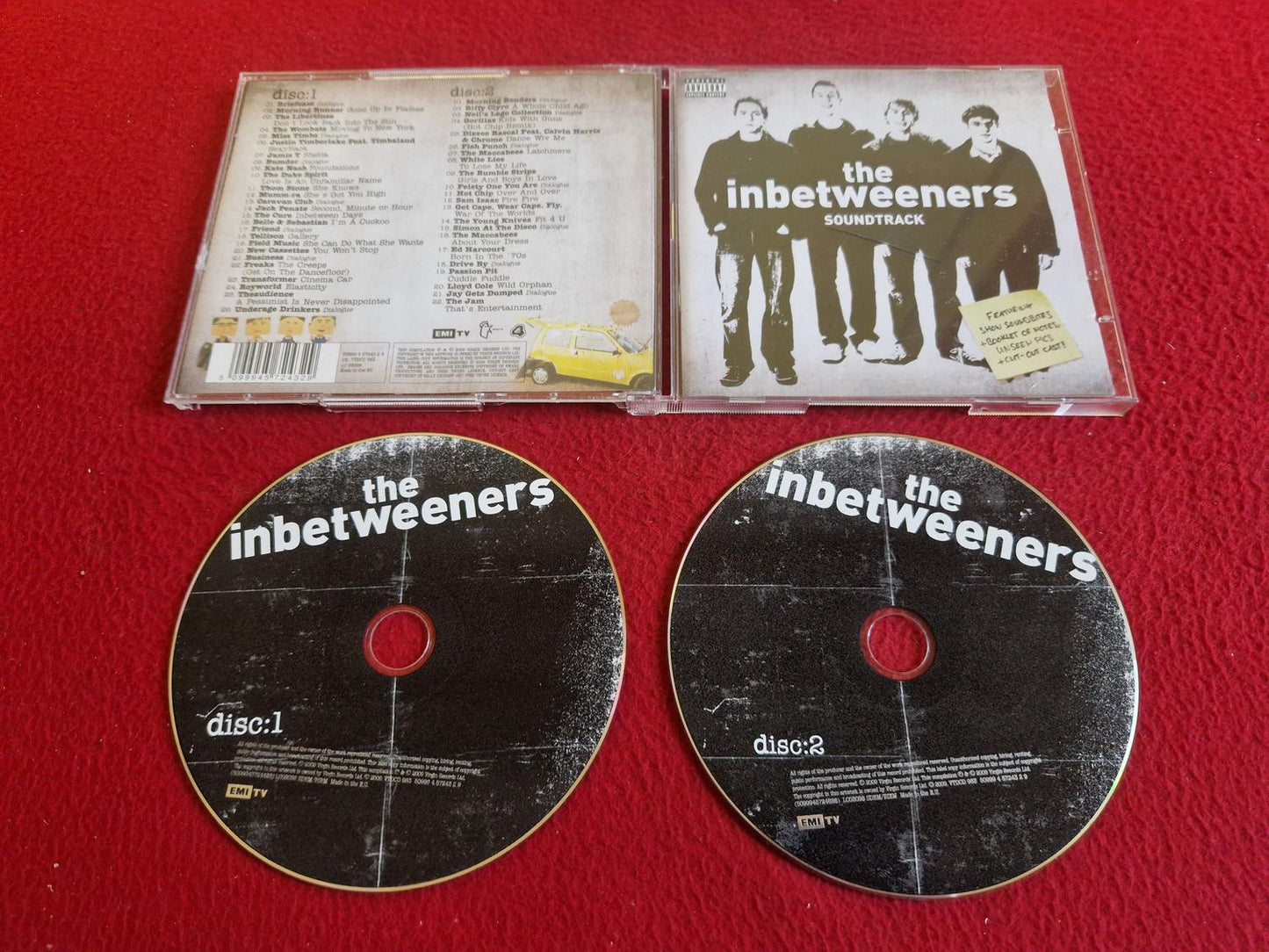THE INBETWEENERS SOUNDTRACK CD