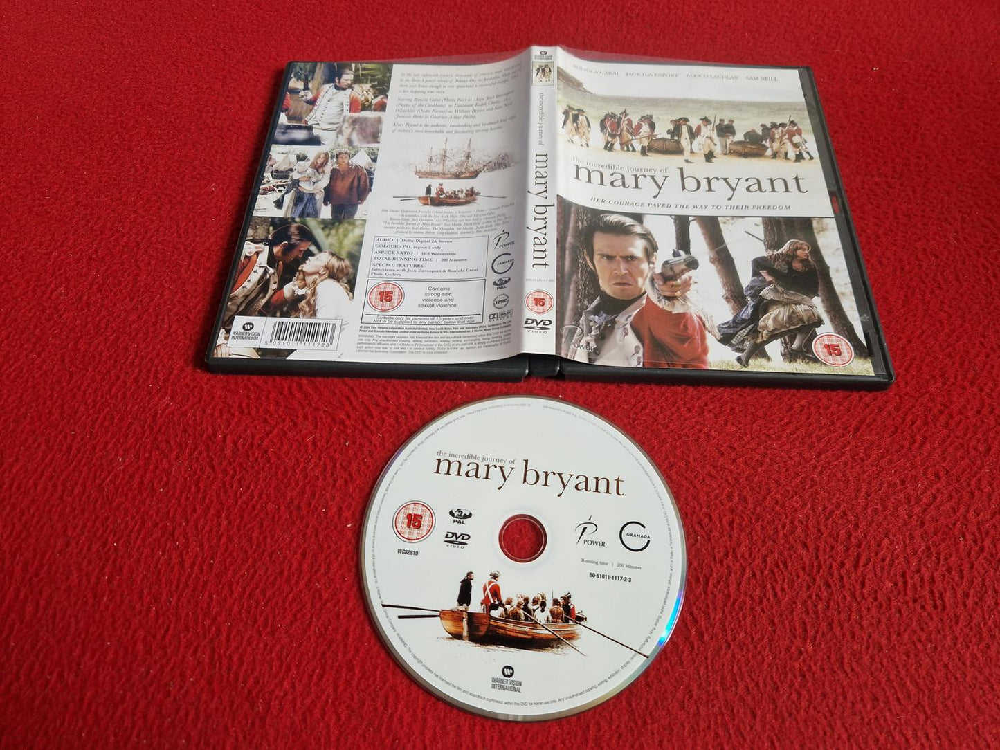THE INCREDIBLE JOURNEY OF MARY BRYANT DVD