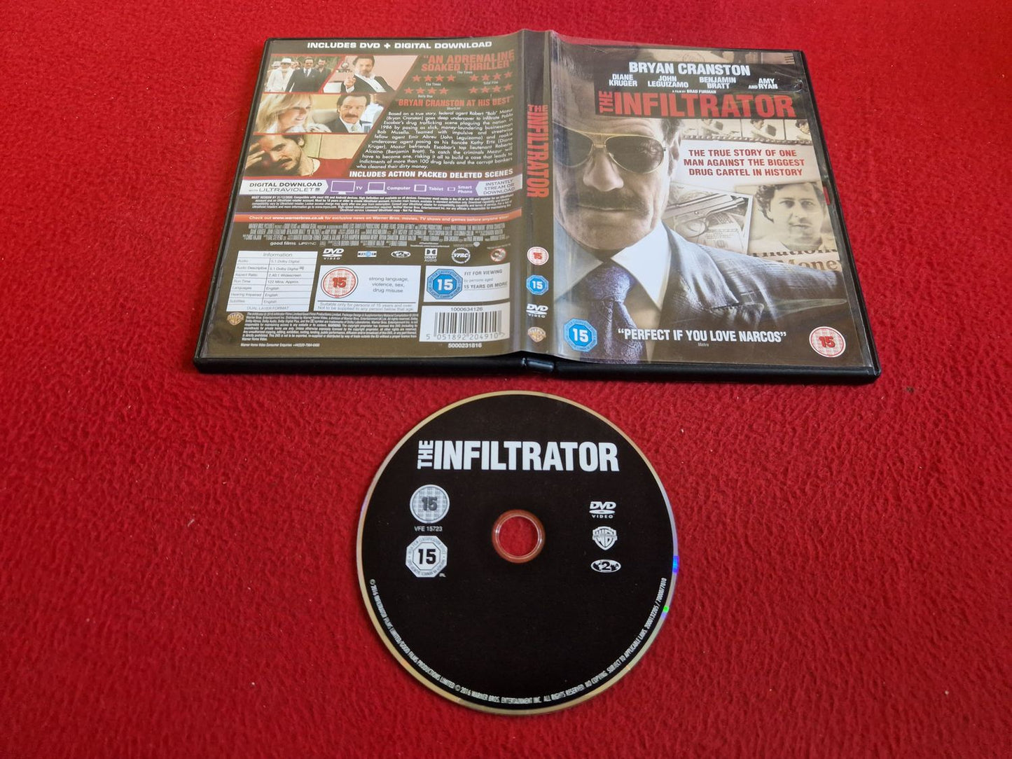 THE INFILTRATOR DVD