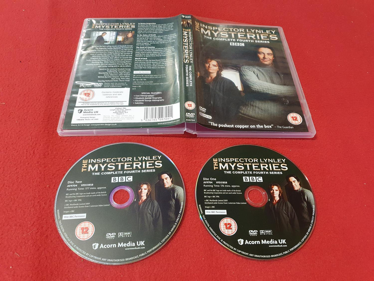 THE INSPECTOR LYNLEY MYSTERIES SERIES 4 till DVD