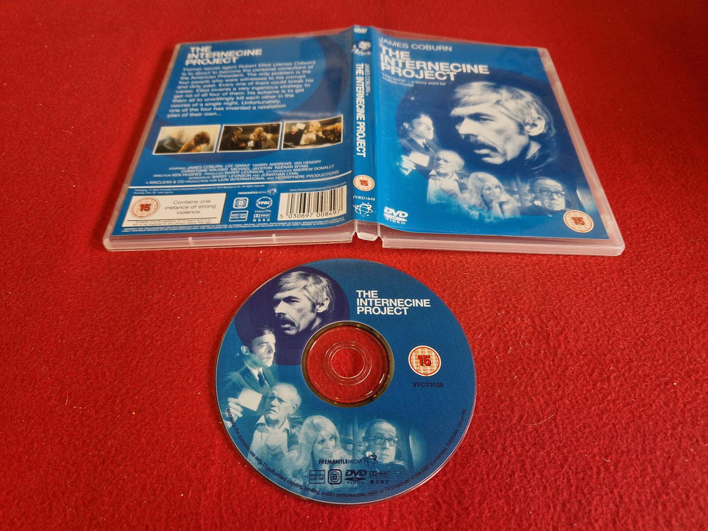 THE INTERNECINE PROJECT till DVD