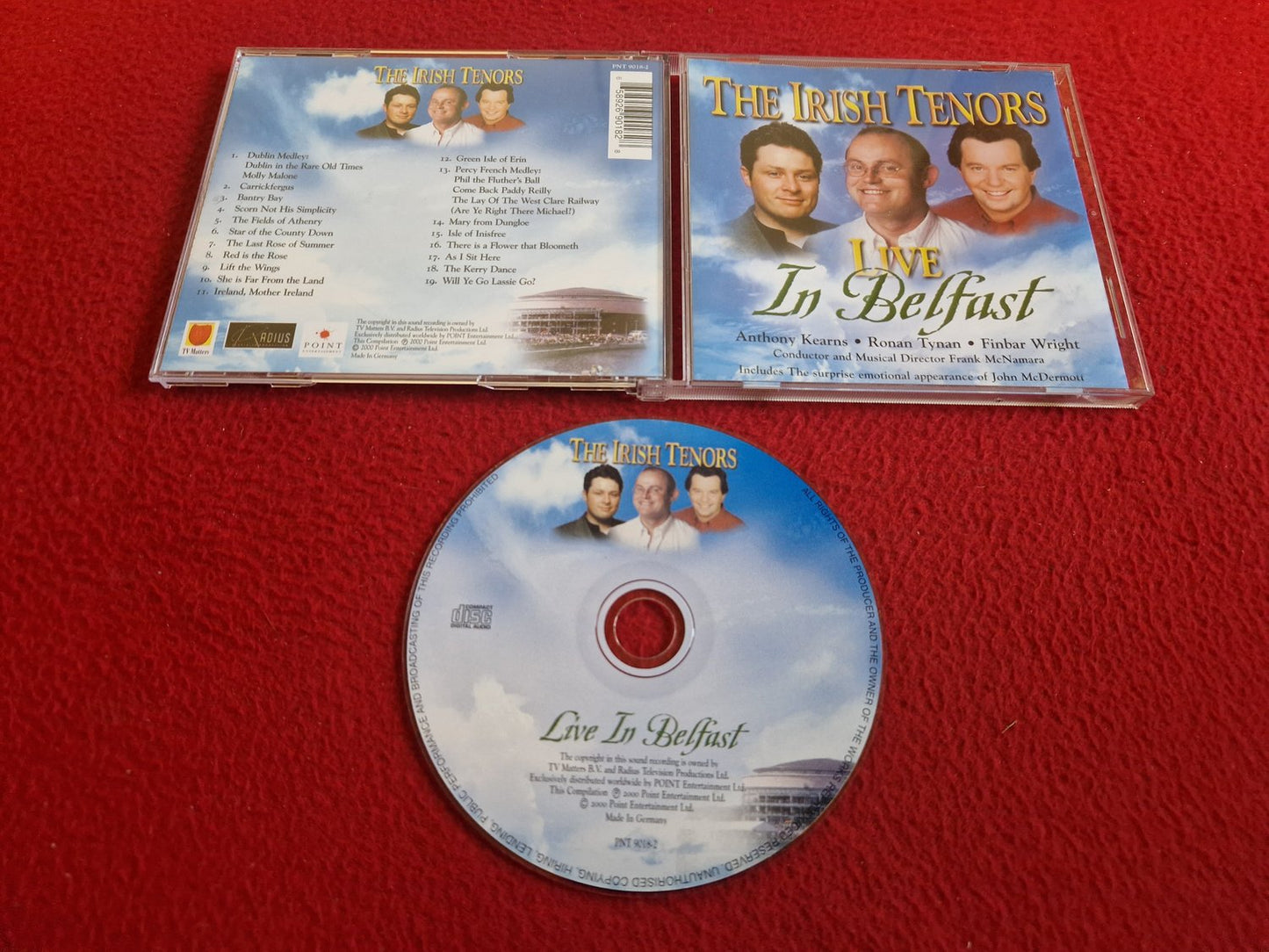 THE IRISH TENORS LIVE IN BELFAST CD