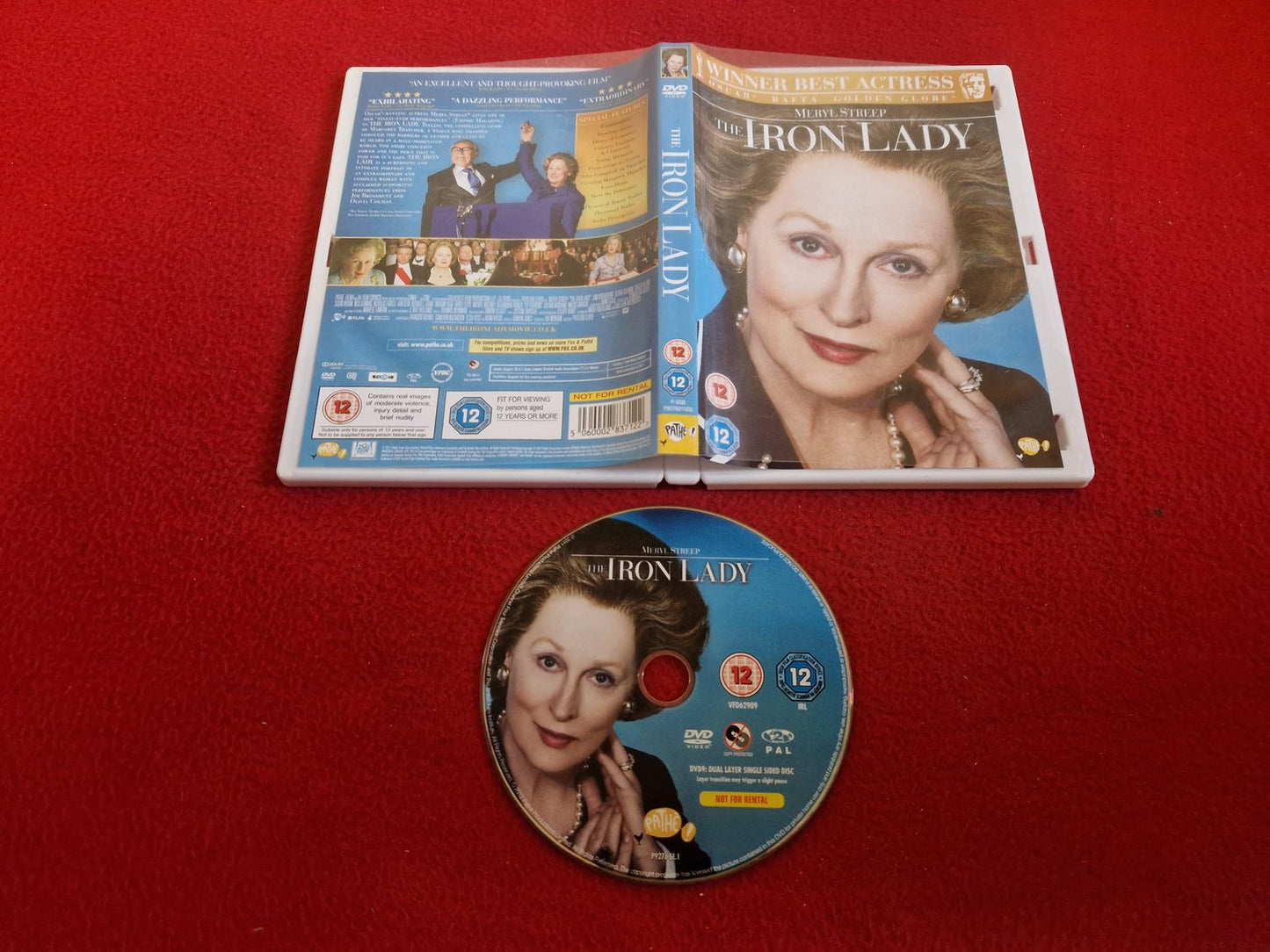THE IRON LADY DVD