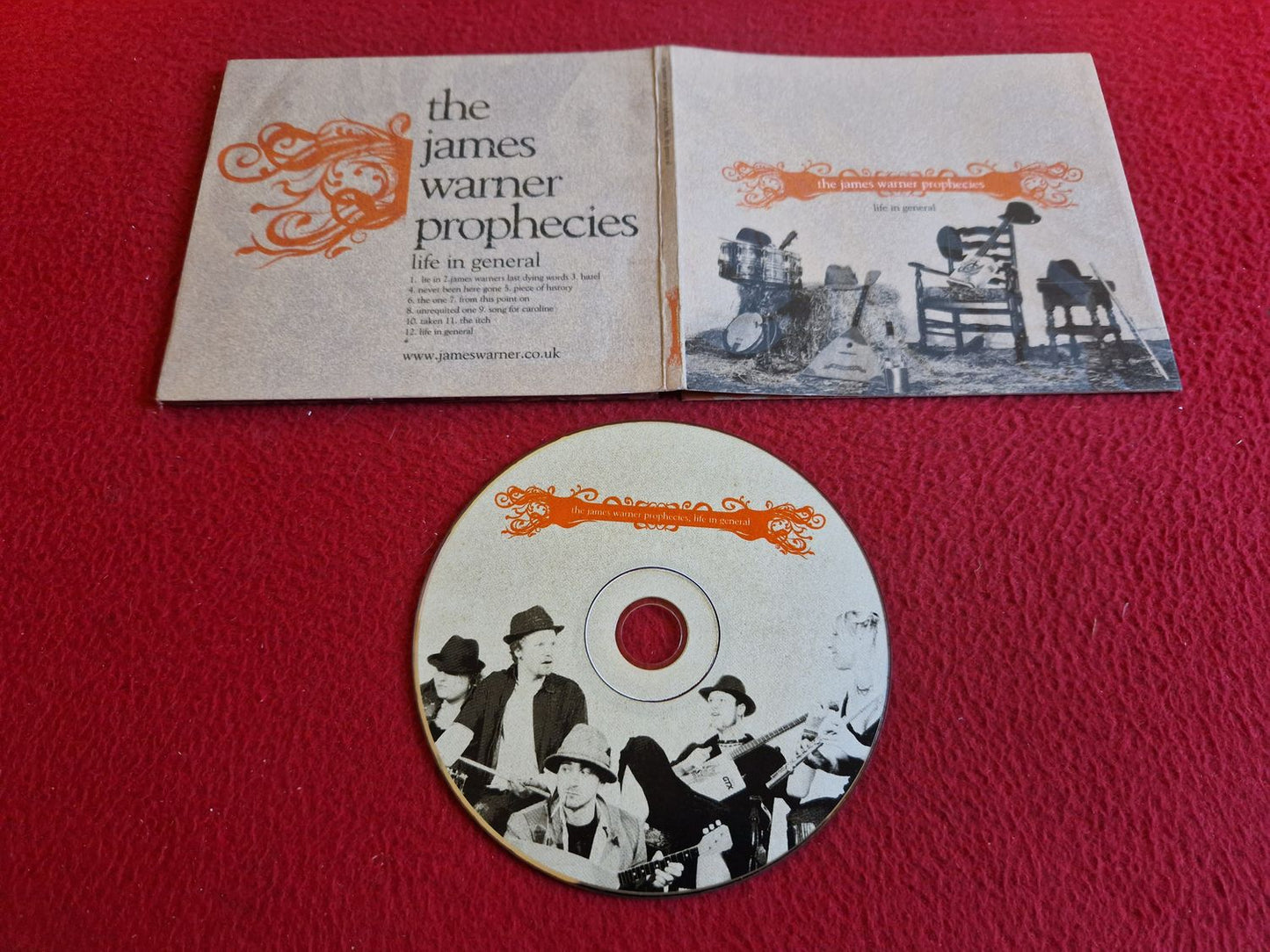 THE JAMES WARNER PROPHECIES LIFE IN GENERAL CD
