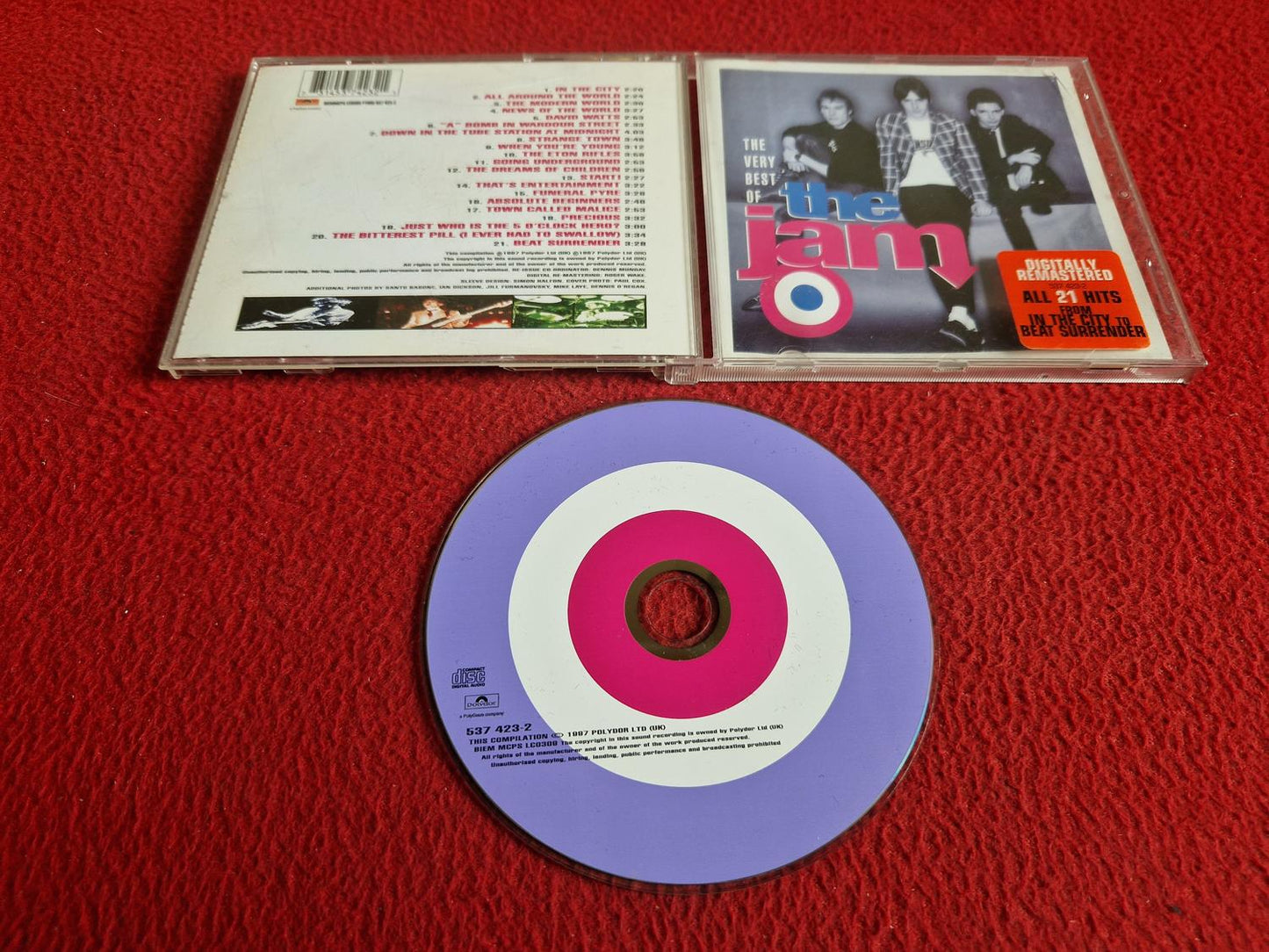 THE JAM THE VERY BEST OF CD