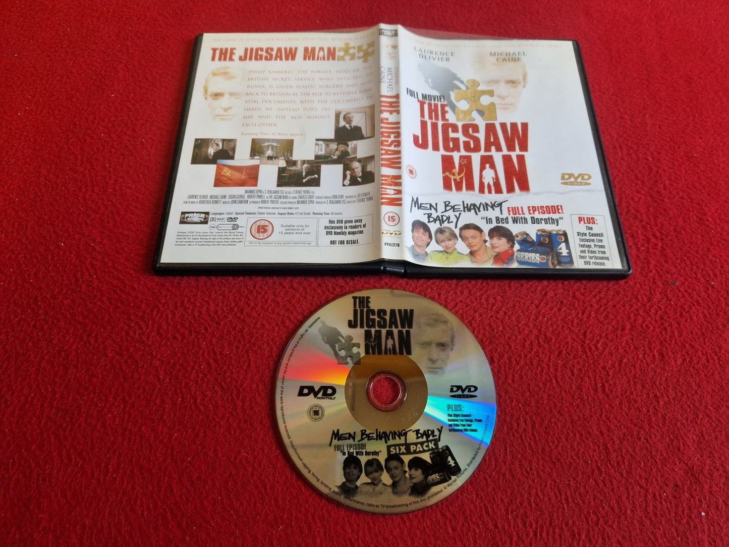 THE JIGSAW MAN DVD