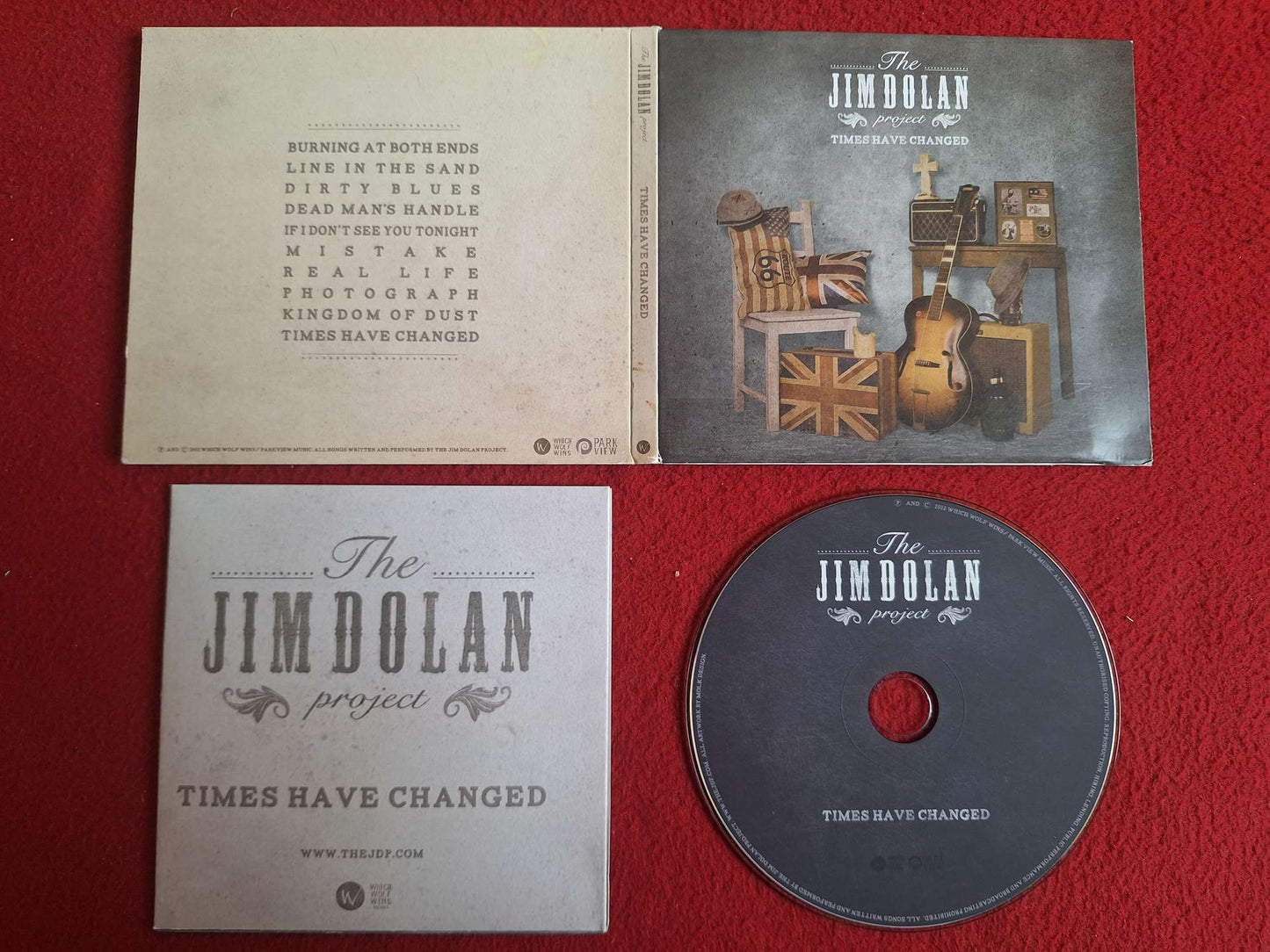 THE JIM DOLAN PROJECT TIMES HAVE CHANGED CD