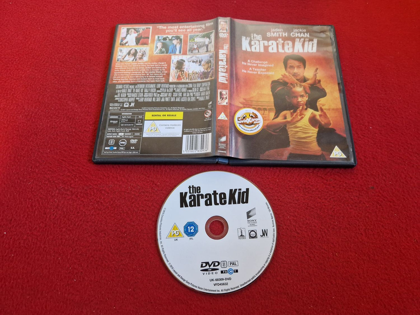 THE KARATE KID DVD