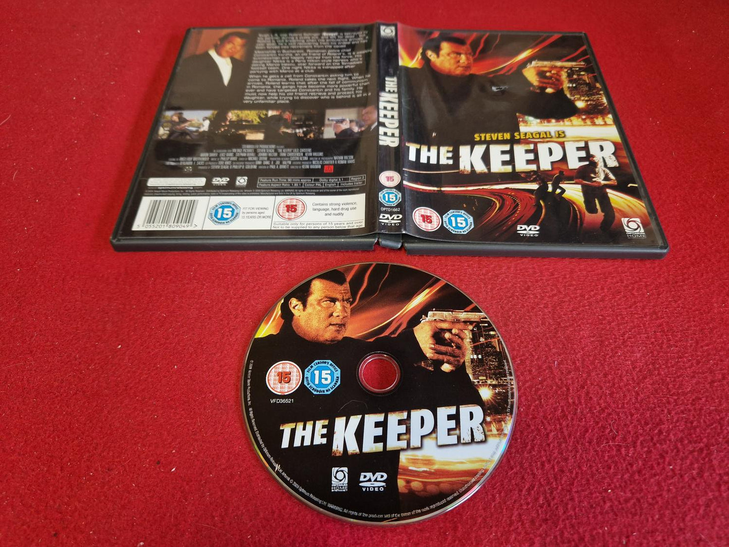THE KEEPER till DVD