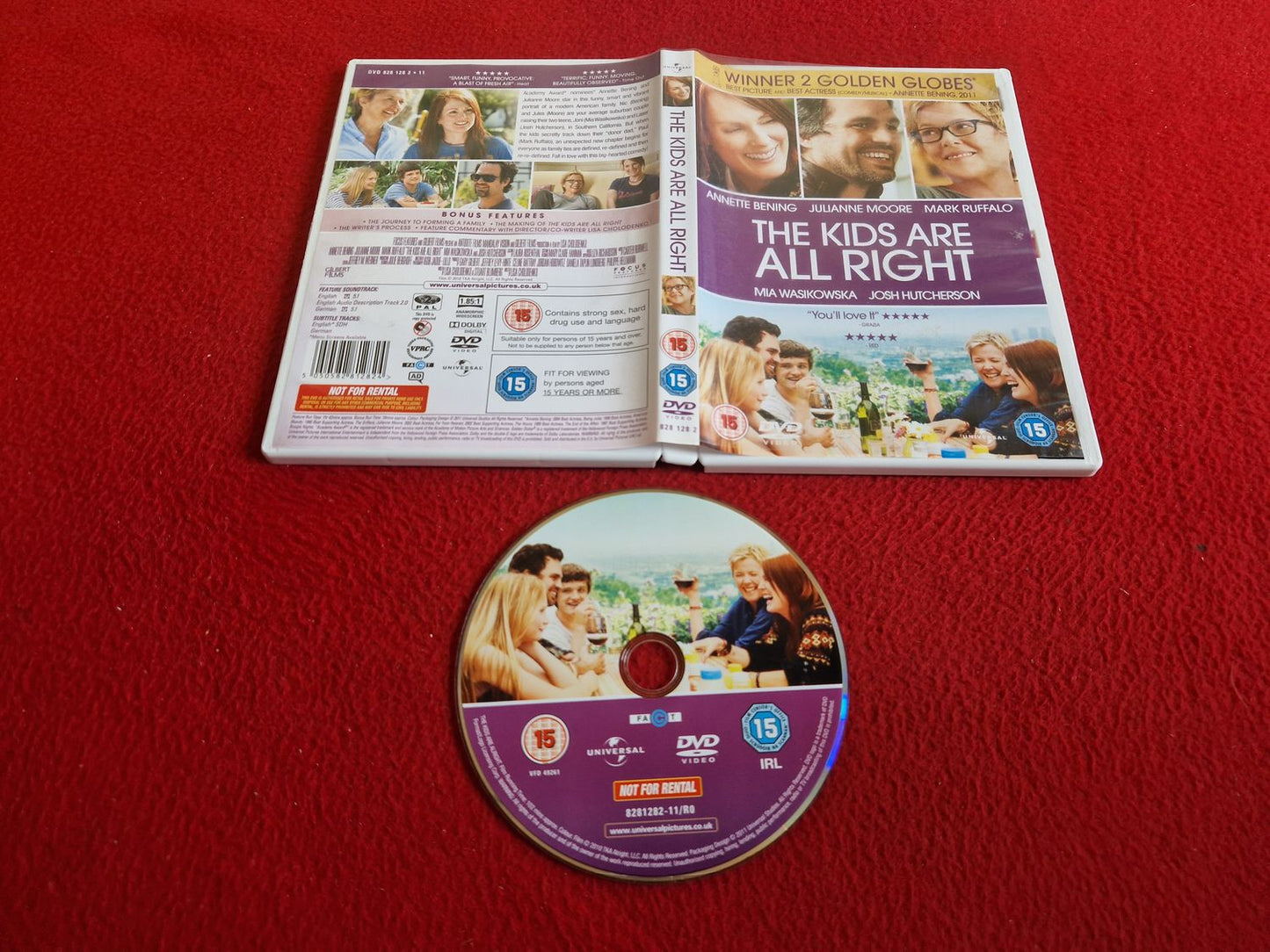 THE KIDS ARE ALL RIGHT DVD