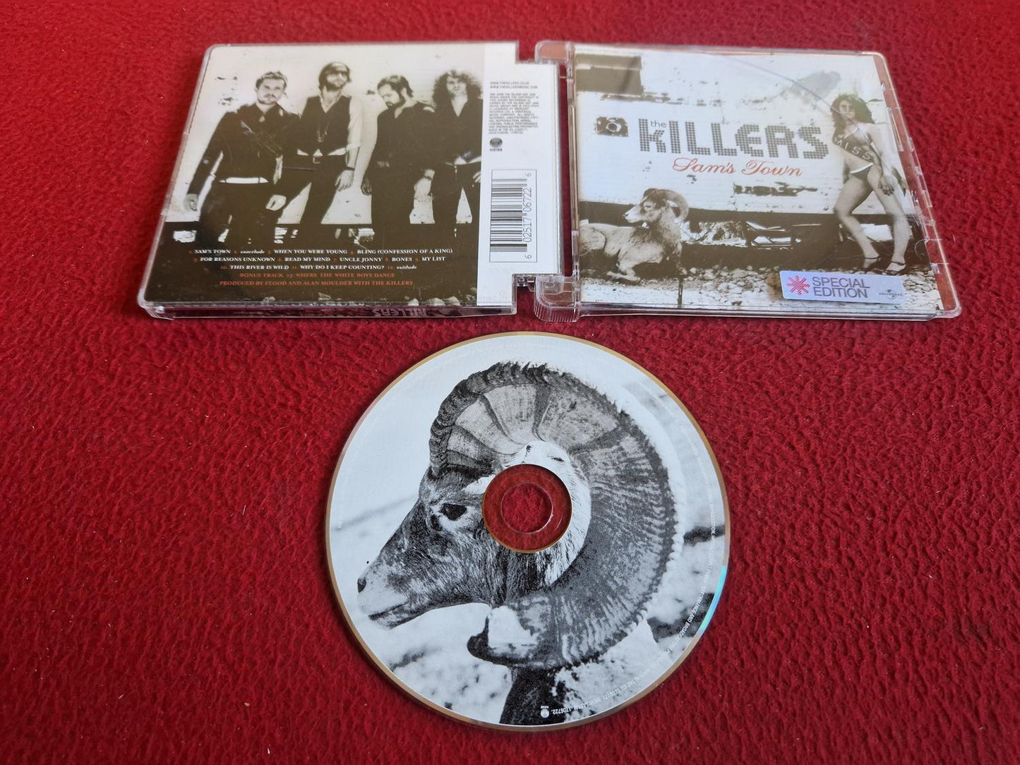 THE KILLERS SAM'S TOWN CD