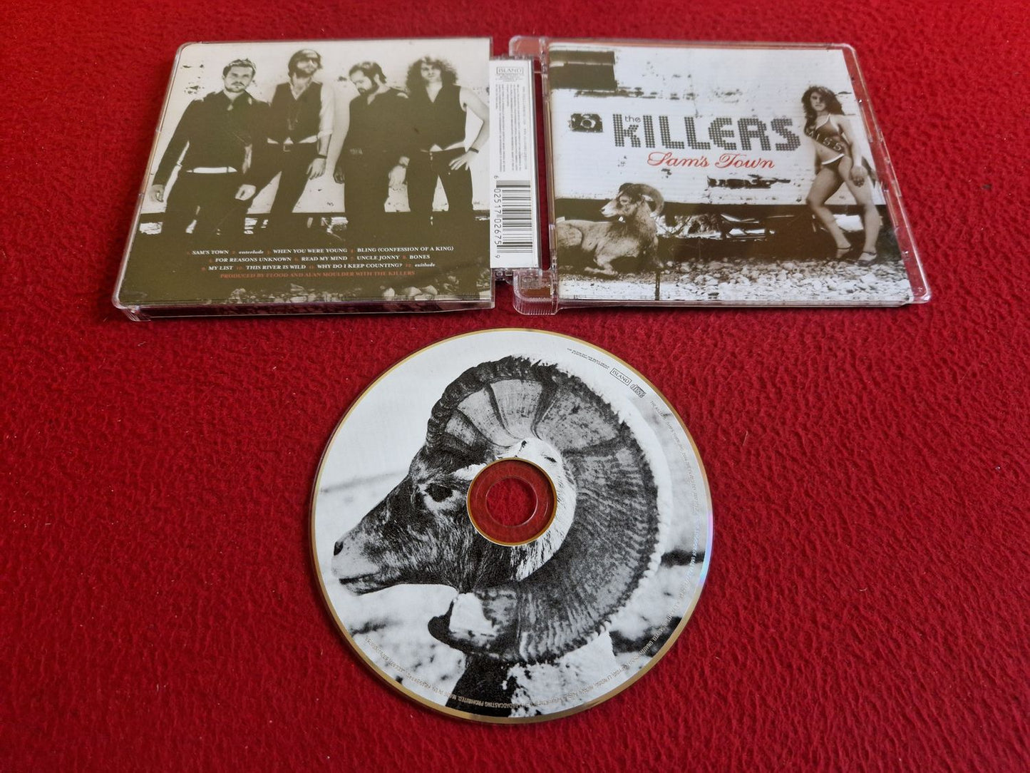 THE KILLERS SAM'S TOWN CD