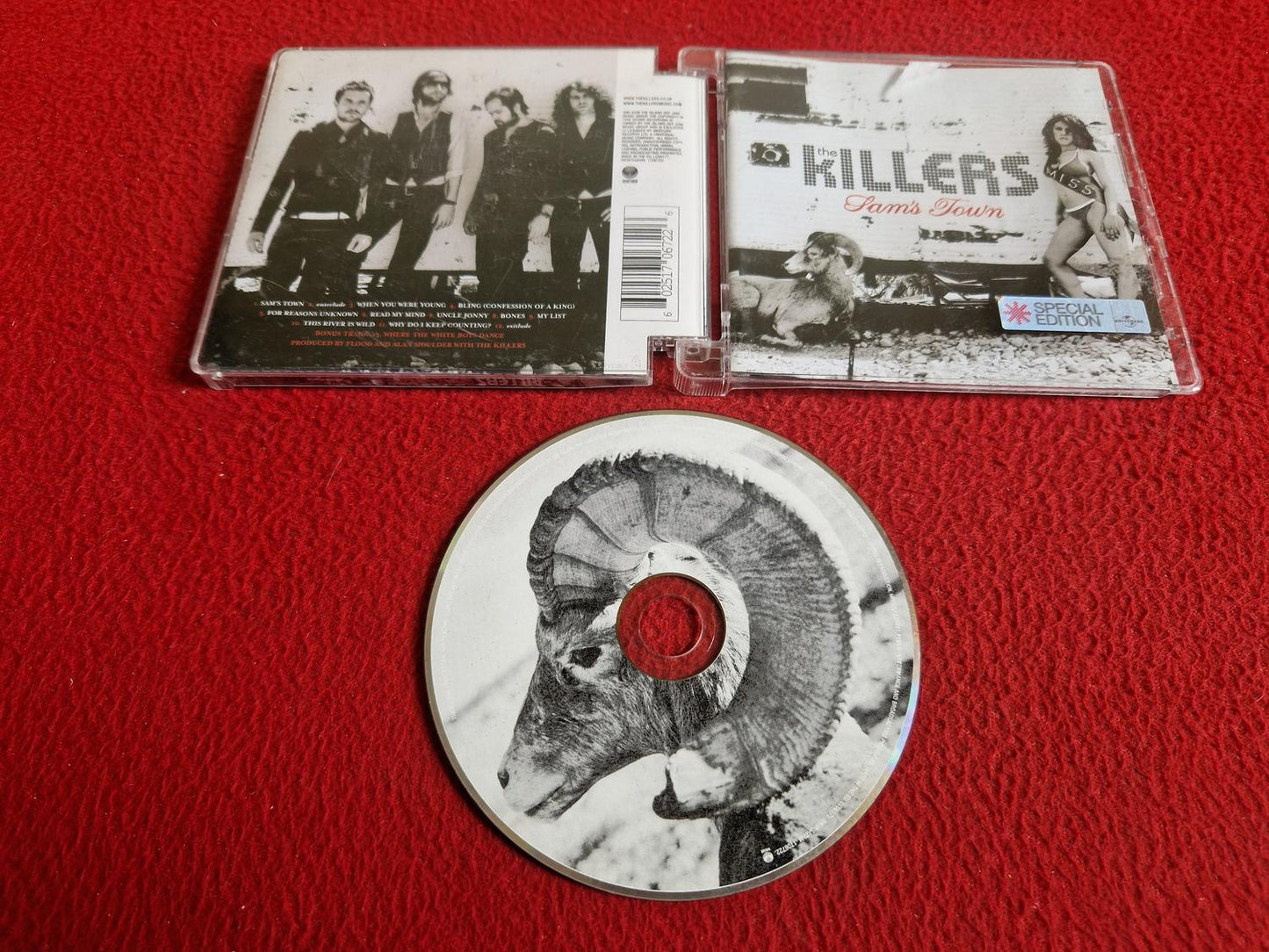 THE KILLERS SAM'S TOWN CD