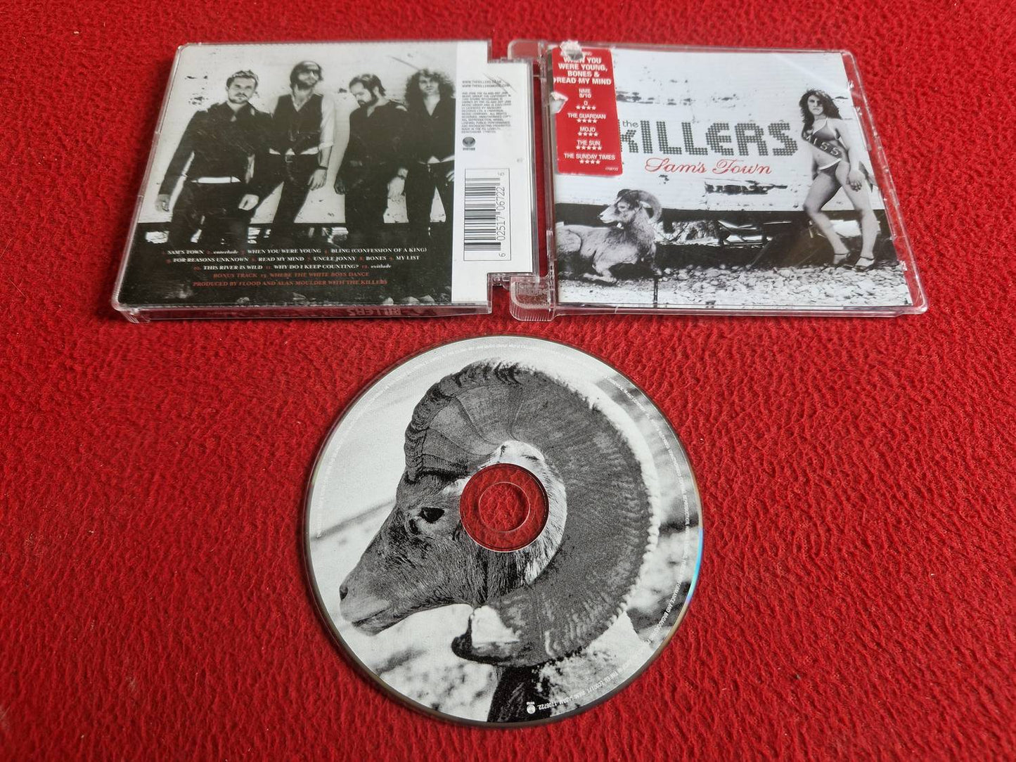 THE KILLERS SAM'S TOWN CD