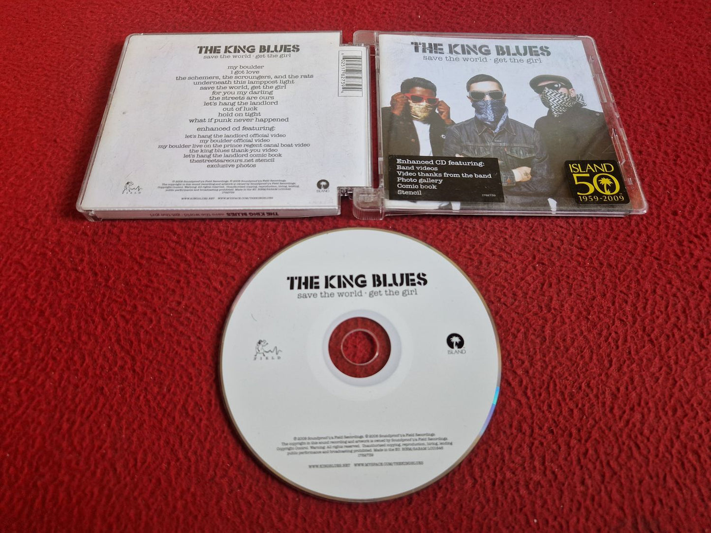 THE KING BLUES SAVE THE WORLD GET THE GIRL CD