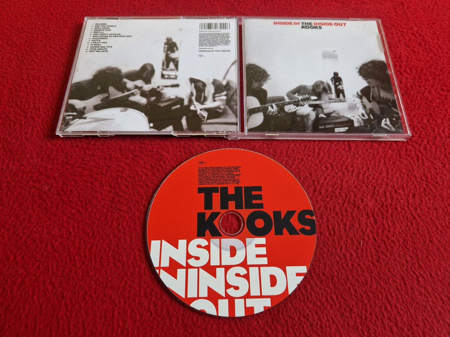 THE KOOKS INSIDE IN INSIDE OUT CD