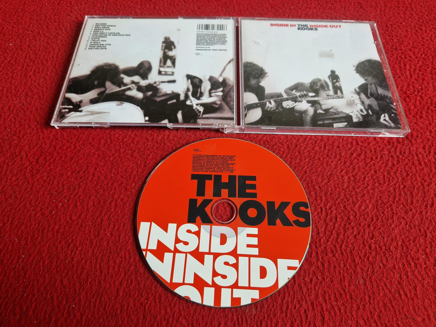 THE KOOKS INSIDE IN INSIDE OUT CD