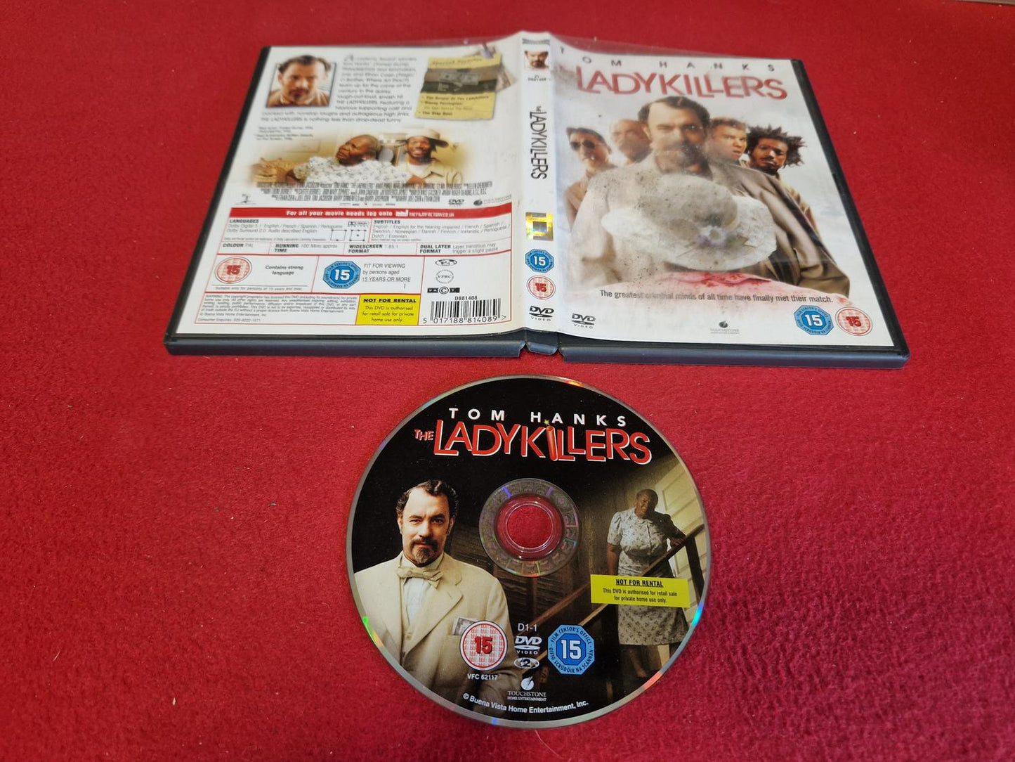 THE LADYKILLERS till DVD
