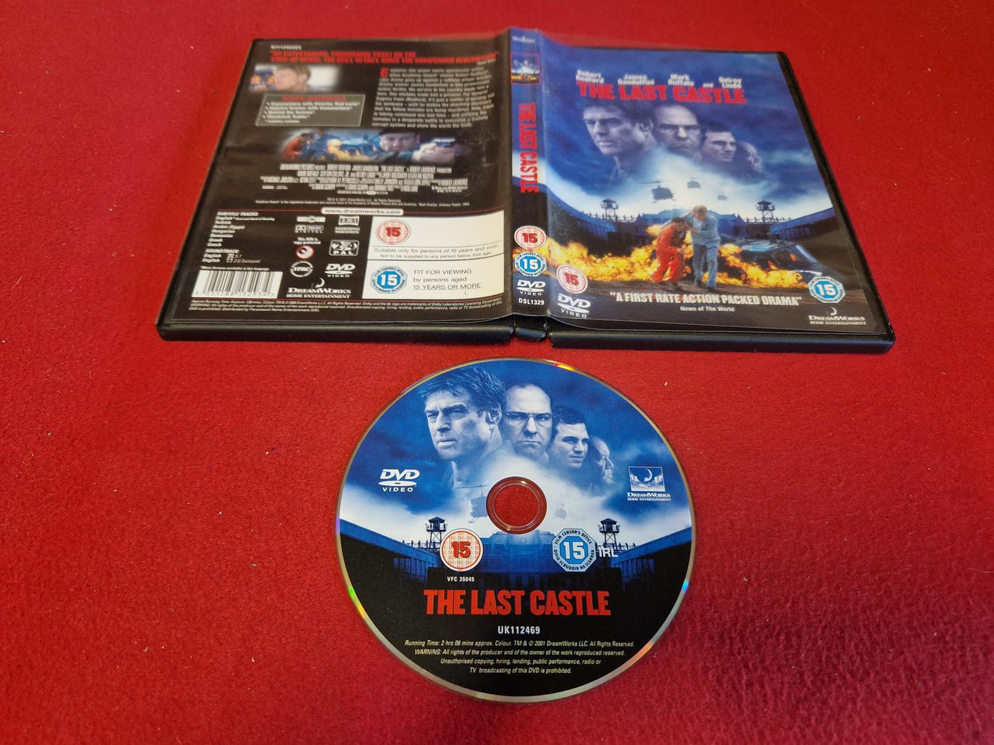 THE LAST CASTLE till DVD