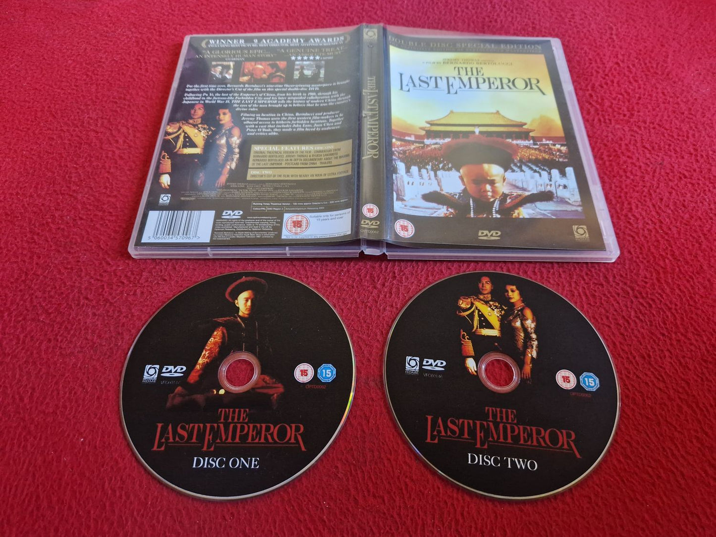 THE LAST EMPEROR DVD