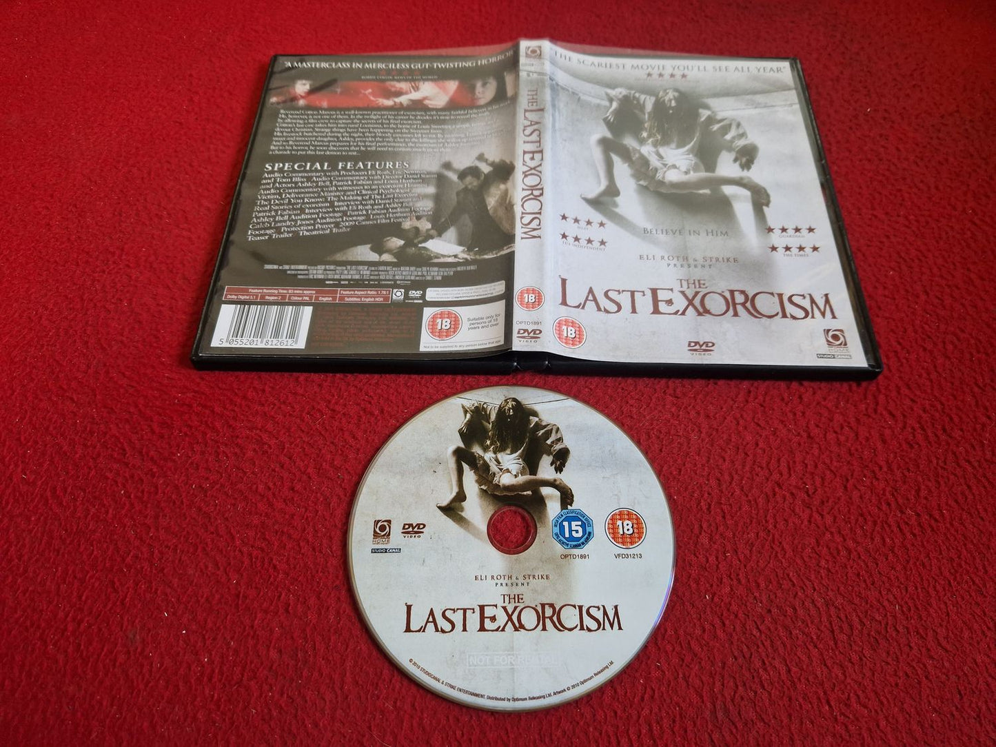 THE LAST EXORCISM DVD