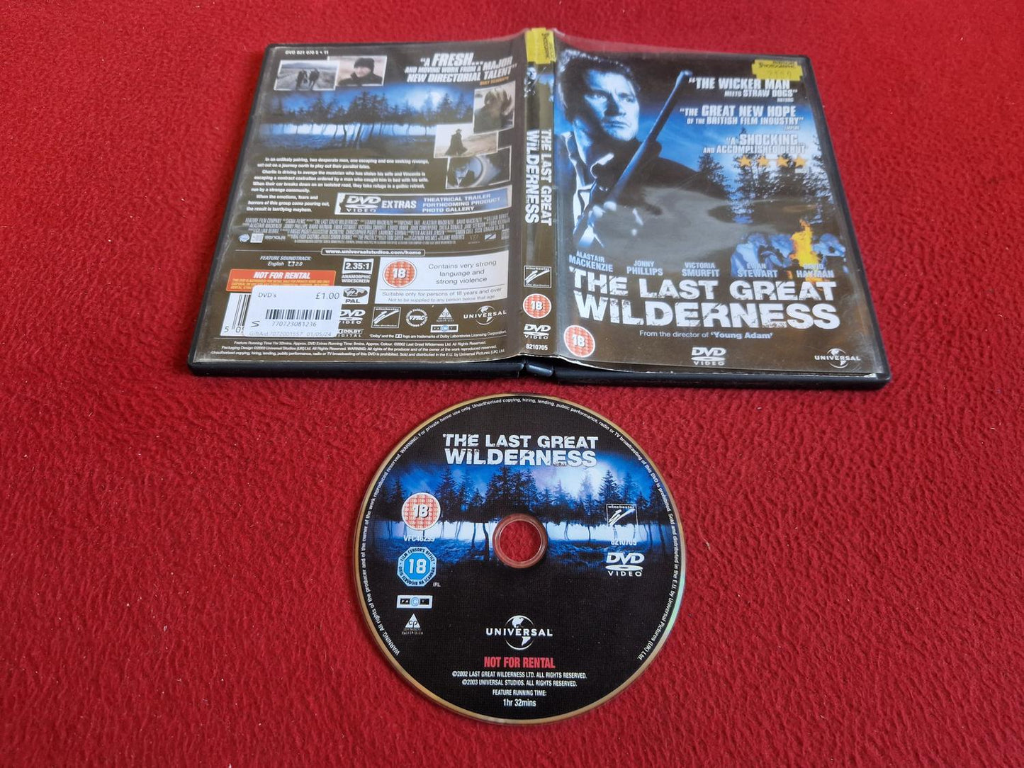 THE LAST GREAT WILDERNESS DVD