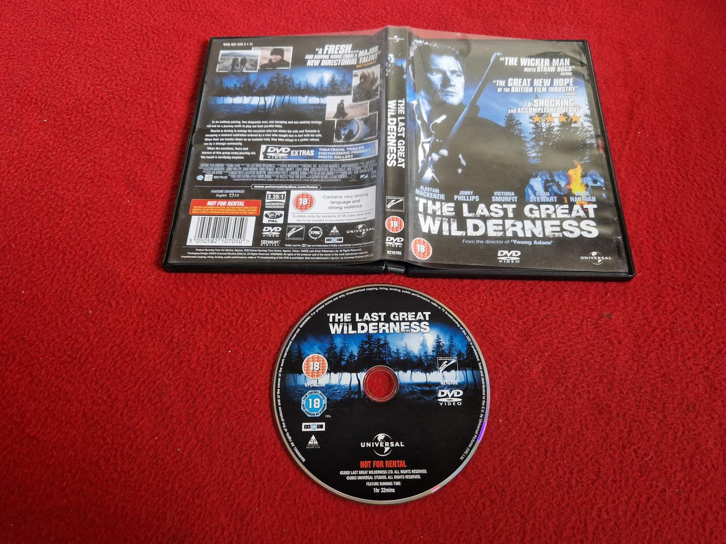THE LAST GREAT WILDERNESS DVD